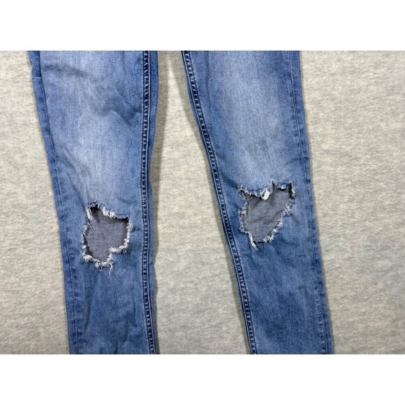 Free People Women's Distressed Skinny Jeans Sz 29 Casual - Picture 3 of 5